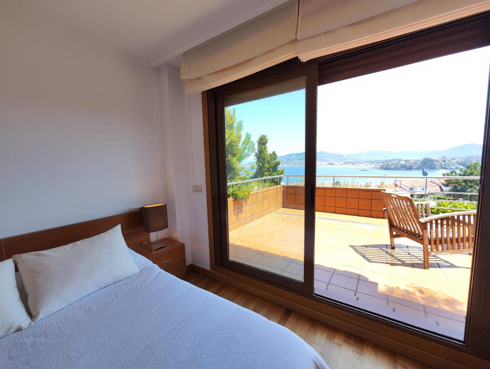 Apartment Baiona, Terraza, Vistas Al Mar.